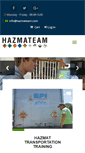 Mobile Screenshot of hazmateam.com